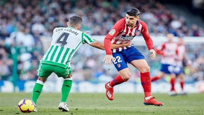 أهداف مباراة - ريال بيتيس 1 × 0 أتلتيكو مدريد