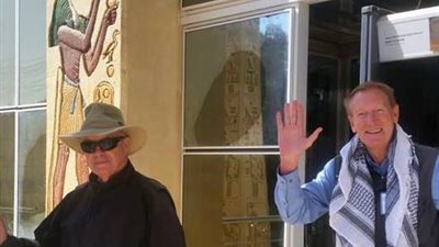 منطقة أبيدوس الأثرية بسوهاج تستقبل 51 سائحا هولنديا وأمريكيا   