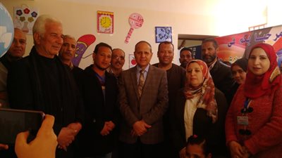 وكيل تعليم الفيوم يفتتح معرض التعلم النشط تحت شعار 