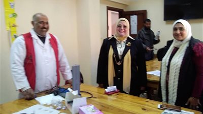 حملة 100 مليون صحة تصل مديرية تعليم كفرالشيخ (صور)