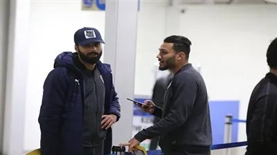 بعثة الزمالك تغادر مطار 