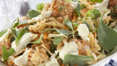 مكونات سلطة البطاطس