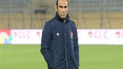 عبد الحفيظ يتفقد أرضية ملعب بتروسبورت قبل لقاء إنبي