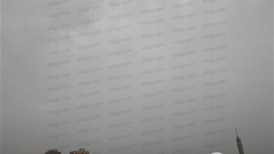 بالصور.. أمطار وغيوم تغطي سماء القاهرة