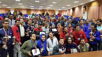 حصول فريق النشاط العلمى لعين شمس على مركزين في 