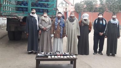 ضبط تشكيل عصابي لسرقته سيارة نقل محمل عليها 350 أسطوانة بوتاجاز بالمنوفية