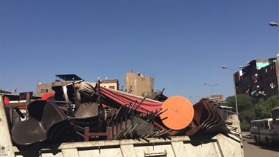 شرطة المرافق ترفع الإشغالات بـ9 مناطق في الجيزة