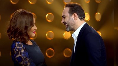 وائل جسار مهنئًا لطيفة بانطلاق أولى حلقات برنامجها: 