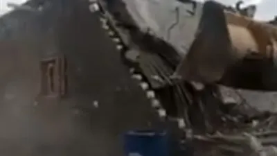 تنفيذ إزالة تعدٍ على تل آثار 