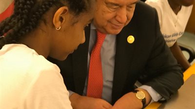 جوتيريش يدعم فتيات إفريقيا المبتكرات