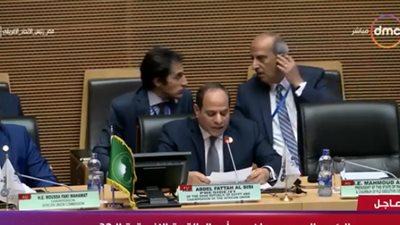 عاجل.. السيسي: أجدد العهد بمواصلة العمل بعزم لا يلين.. تحيا إفريقيا