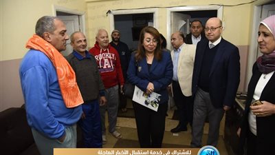 وزيرة التضامن تزور دار الهدايا للرعاية الاجتماعية بالإسكندرية (صور)