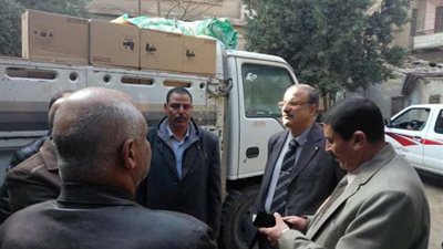 تسليم 16 ألفا و641 تابلت للإدارات التعليمية ببني سويف (صور)