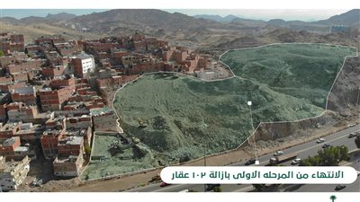 فصل الخدمات عن 106 عقارات بحي النكاسة في مكة المكرمة 