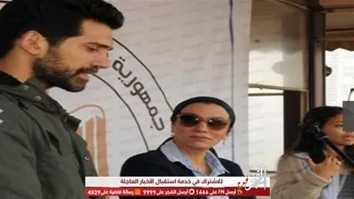 أحمد مجدي ومي الغيطي يشاركان في حملة 