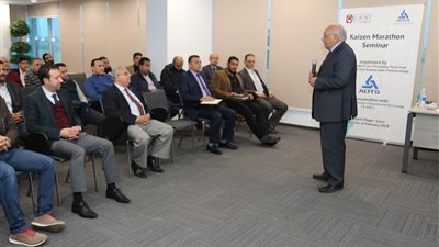  الجامعة المصرية اليابانية تستضيف ورشة عمل عن الكايزن بمقرها بالقرية الذكية