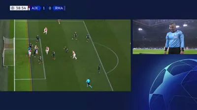اليويفا يكشف سبب إلغاء هدف آياكس في ريال مدريد