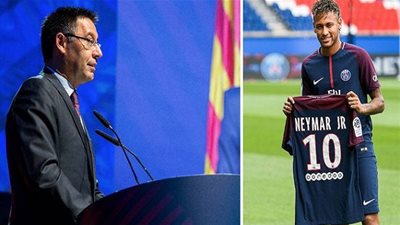رئيس برشلونة يحرج نيمار