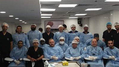 دورة تدريبية ودراسة جديدة لعلاج الجروح المزمنة باستخدام الأنسجة الصناعية بمعهد 