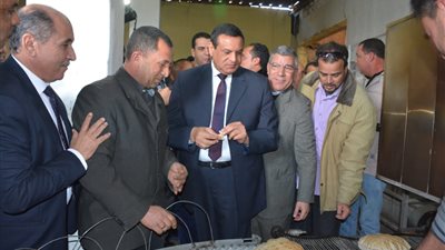افتتاح مخبز استراتيجي بتكلفة 565 ألف جنيه بالبحيرة (صور)