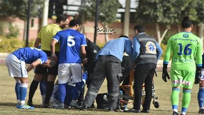 إصابة لاعب طنطا بقطع في الرباط الصليبي
