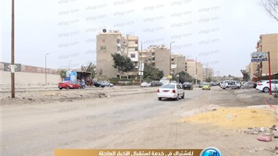 هدوء حذر وأمطار شديدة في الحي العاشر بمدينة نصر (صور)