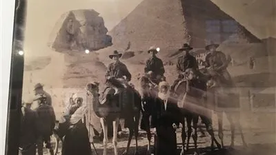 معسكر الجيش الأسترالي والأهرامات.. صور عمرها أكثر من 100 عام