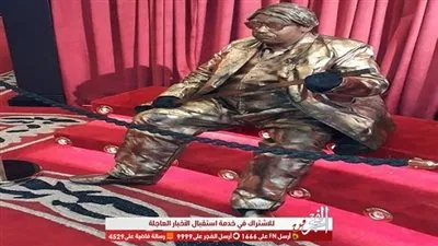 يوسف محمد يبهر الجمهور بمايم روماني لشخصية الناظر عاشور.. ومعجبوه: ده حقيقي ولا تمثال! (صور)