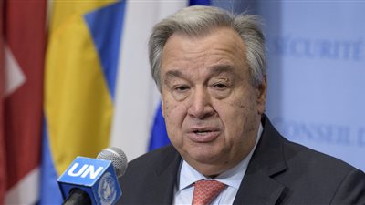 جوتيريش: الفلسطينيون يعانون الاحتلال والحرمان من حقهم في تقرير المصير