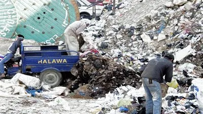 تدوير القمامة.. 