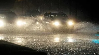 أمطار غزيرة تضرب الإسماعيلية