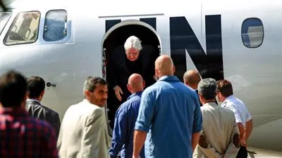 غريفيثس يغادر صنعاء.. ويقدم إفادته أمام مجلس الأمن