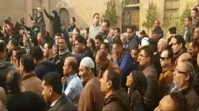 تشييع جثمان المقدم رامي عادل شهيد حادث الدرب الأحمر الإرهابي