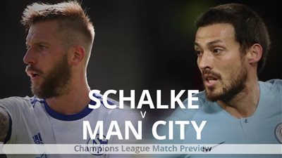 التشكيل الرسمي لمواجهة مانشستر سيتي وشالكه بدوري الأبطال