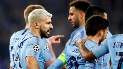 أهداف مباراة - شالكة 2 × 3 مانشستر سيتي