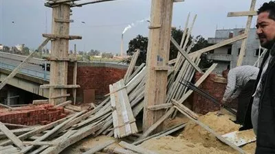 إزالة تعديات على ٢٢٠٠ متر مربع من الأراضي الزراعية بدمياط 