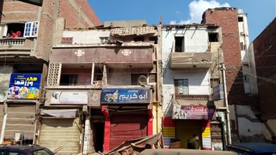 تفاصيل تعرض عقار لانهيار جزئي ببلقاس في الدقهلية (صور) 