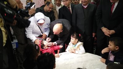 بدء الحملة القومية للتطعيم ضد مرض 