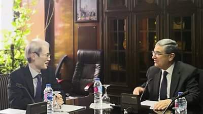 وزير الكهرباء يبحث مع سفير اليابان بالقاهرة التعاون بين البلدين
