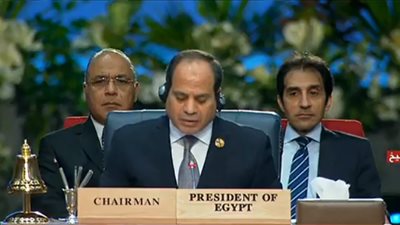 السيسي يوجه رسالة للشعوب في ختام القمة 