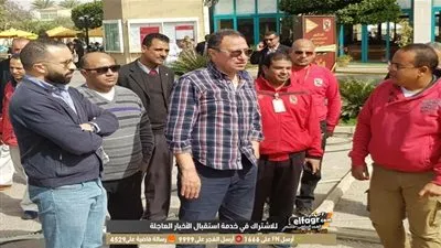 محمود الخطيب يتفقد المنشآت الجديدة في فرع مدينة نصر (صور)