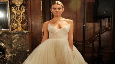 أجمل موديلات فساتين الزفاف التول موضة 2019 (صور)