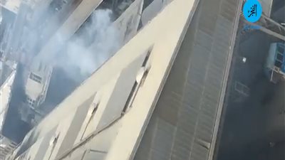 فيديو جديد لاحتراق جرار قطار داخل محطة مصر برمسيس 