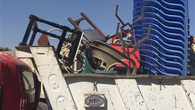 شرطة المرافق ترفع الإشغالات بـ10 مناطق في الجيزة