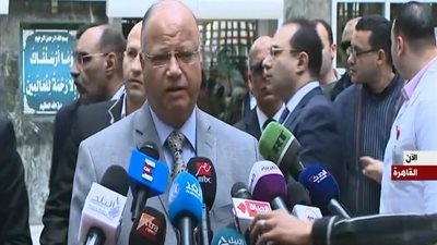محافظ القاهرة: رفع درجة الاستعداد بالمستشفيات منذ اللحظات الأولى لحادث محطة مصر (فيديو)