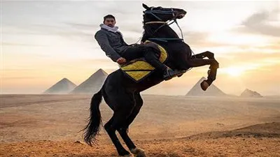 جيرمي جونسي ينشر صورا ومقاطع فيديو لزيارته لمصر