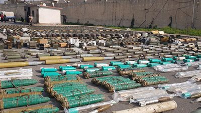 الجيش السوري يعثرعلى أطنان من 