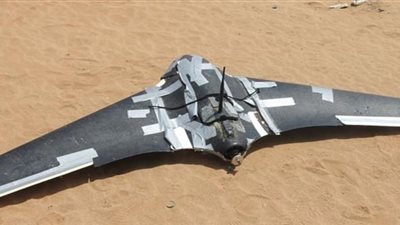 مقاتلو قبائل حجور يسقطون طائرة حوثية دون طيار في حجة