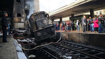 جوجل يعلن الحداد على ضحايا حادث قطار محطة مصر