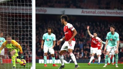 آرسنال يمزق شباك بورنموث بخماسية في الدوري الإنجليزي